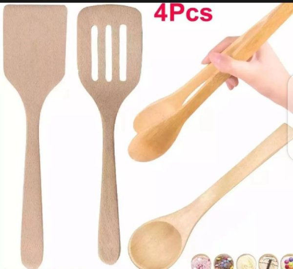 Cookware Kitchen tool set, 5 Pcs Silicone Cooking/Baking Utensils kitchen set, High Heat Resistant , Non-Stick ,Non-Toxic BPA free spatuala and spoon set, , Brush , Egg beater , leakage shovel, scrapper small and scrapper large